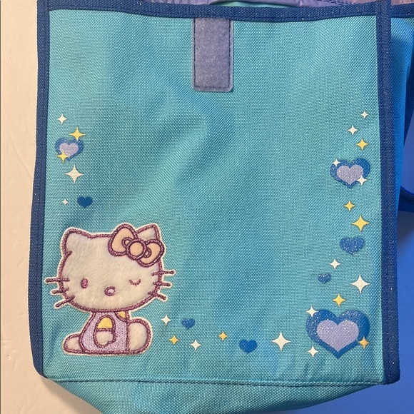 VINTAGE Hello Kitty Blue Car Seat Garbage Bag- RARE LIMITED EDITION GUC - Picture 10 of 16